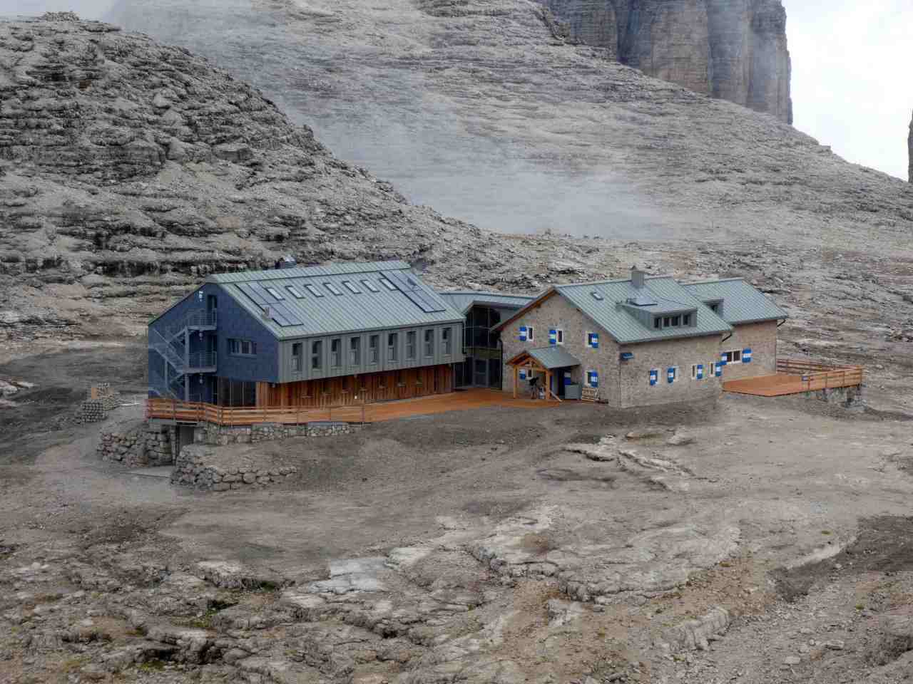High life returns to historic mountain hut 3,000 metres up the Dolomites