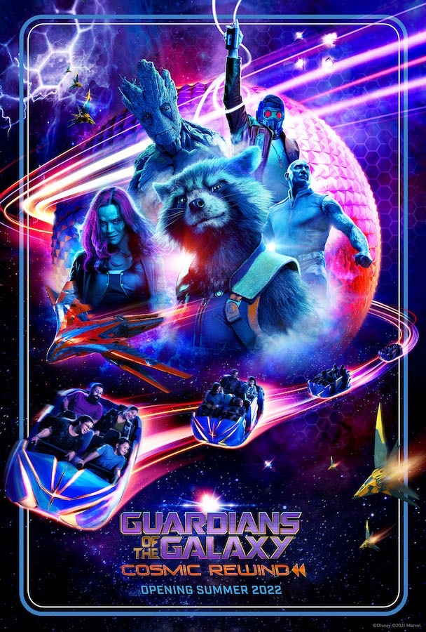 Guardians of the Galaxy rollercoaster gets launch&nbsp;date