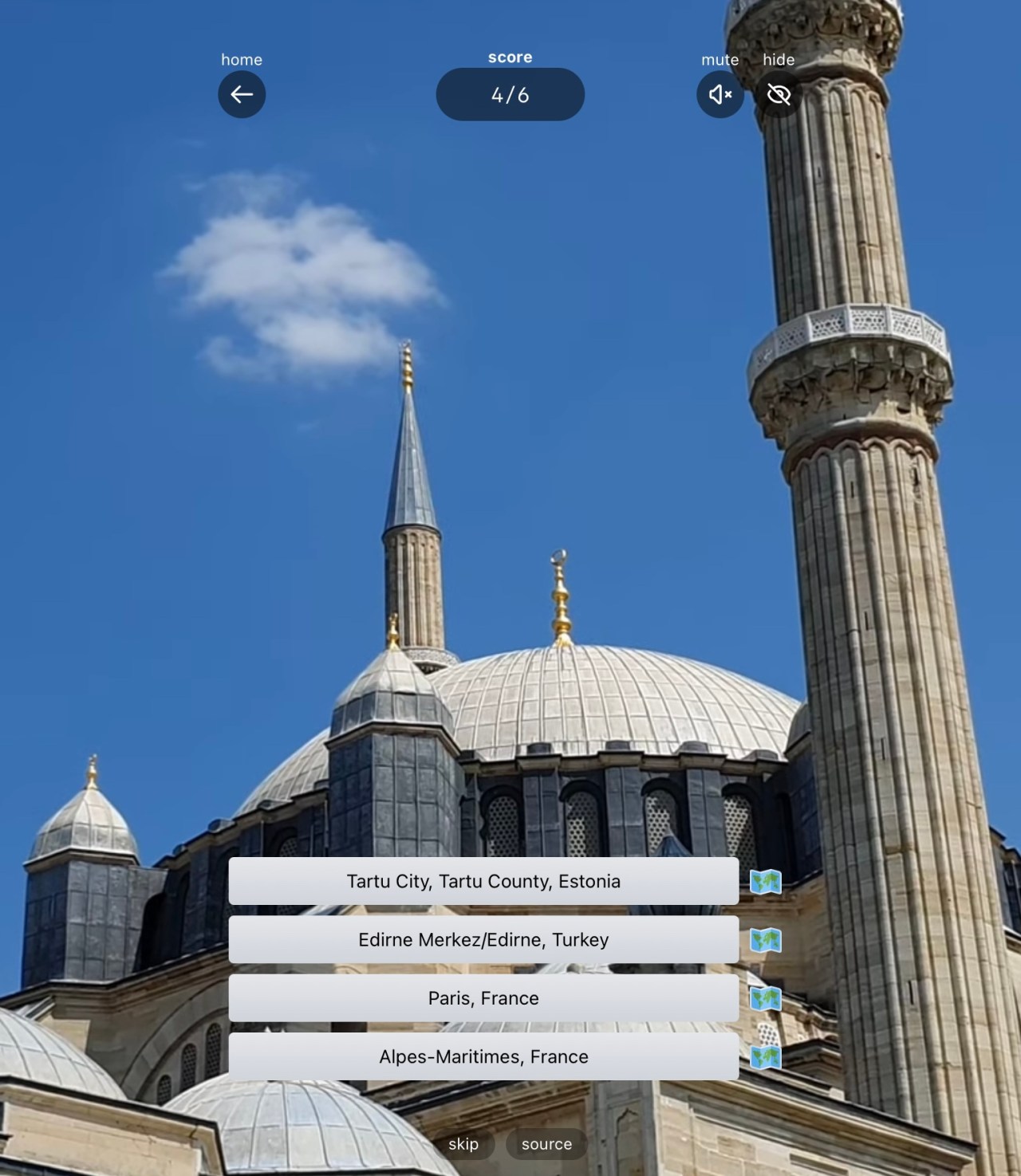 Explordle game does for travel what Wordle does for vocabulary