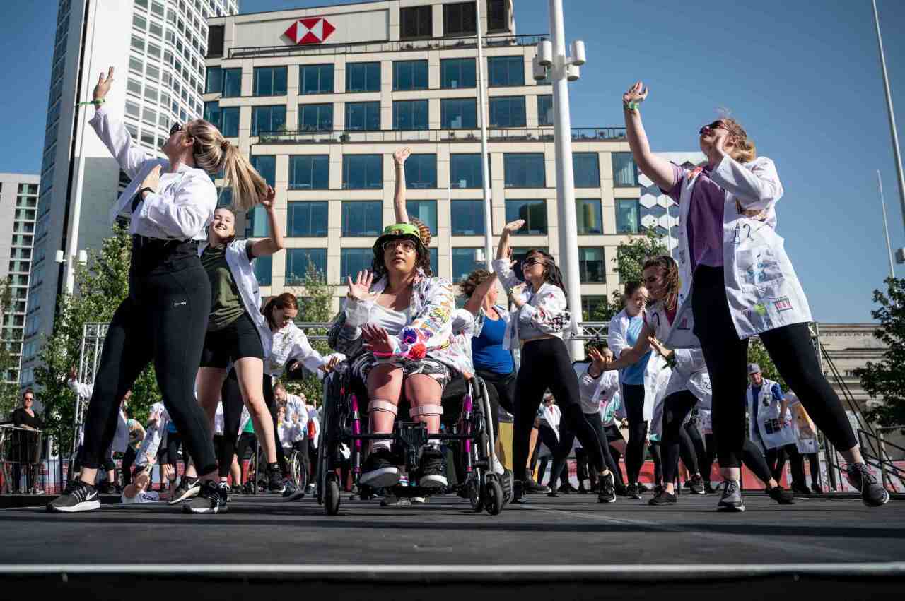 Disabled dancers join Duran Duran at Commonwealth Games opening ceremony