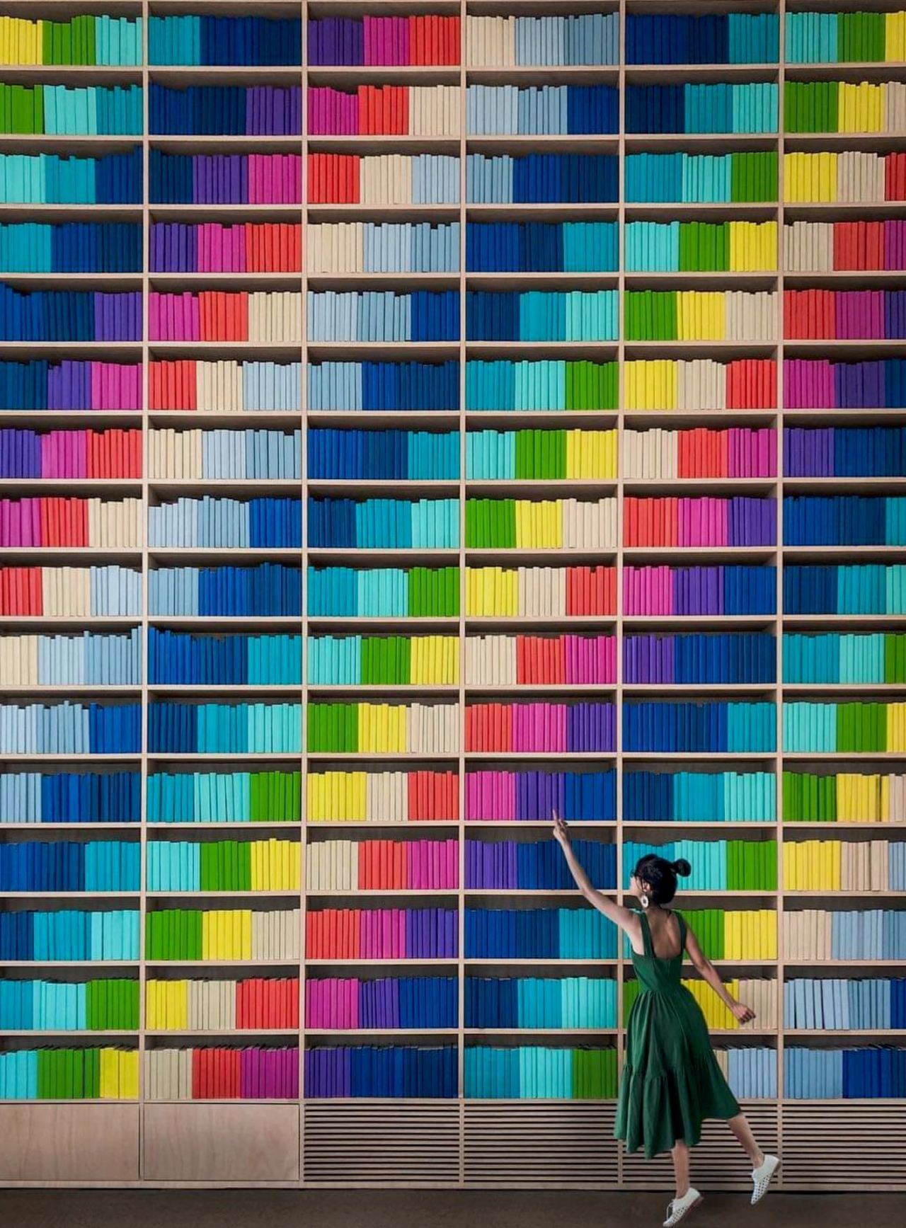 Read and yellow and pink and green – Sydney’s rainbow&nbsp;library