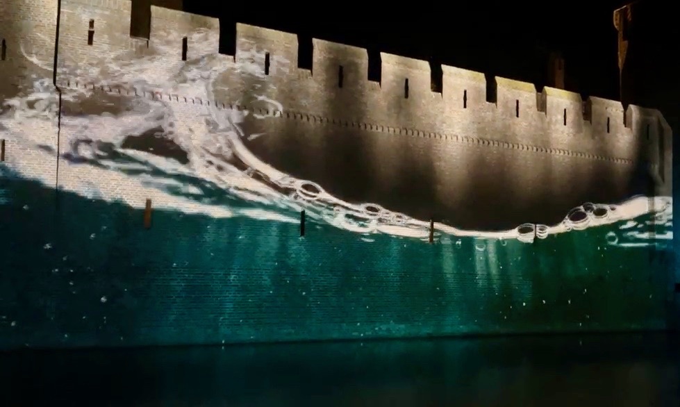 Oldest moated Dutch castle sinks below rising sea levels