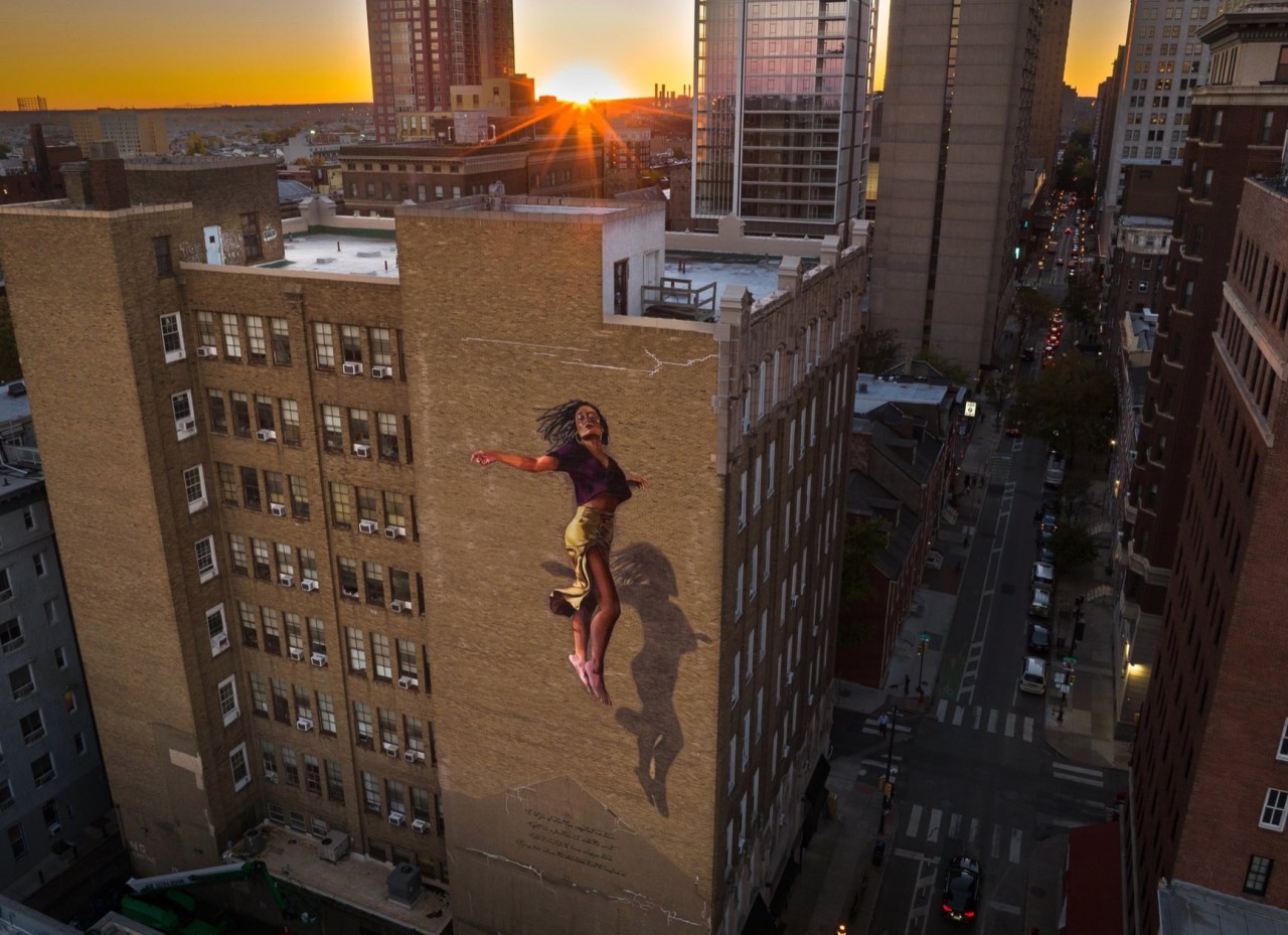 Magical mural with a message takes flight in&nbsp;Philadelphia