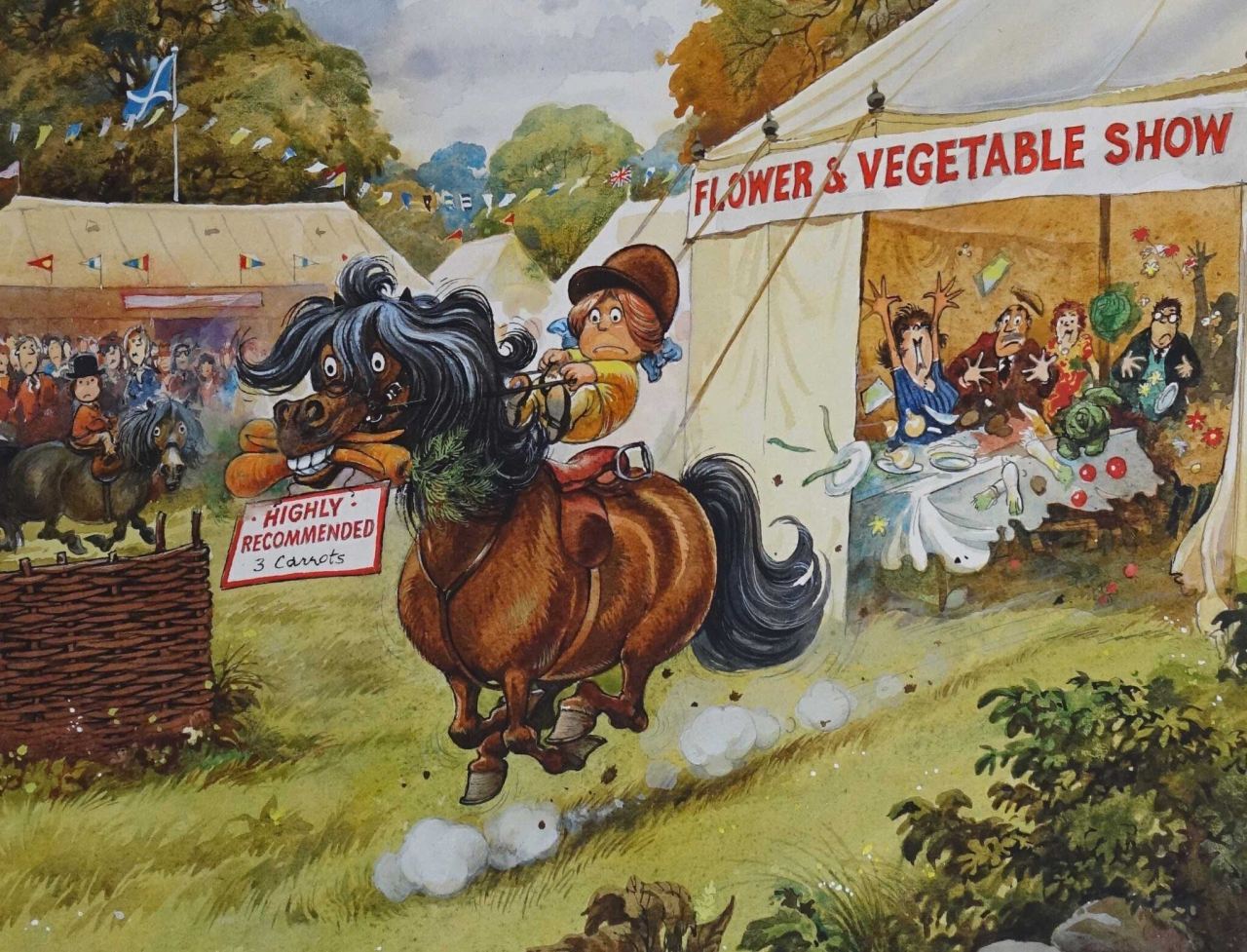 Thelwell’s famous ponies to star in major exhibition and&nbsp;movie