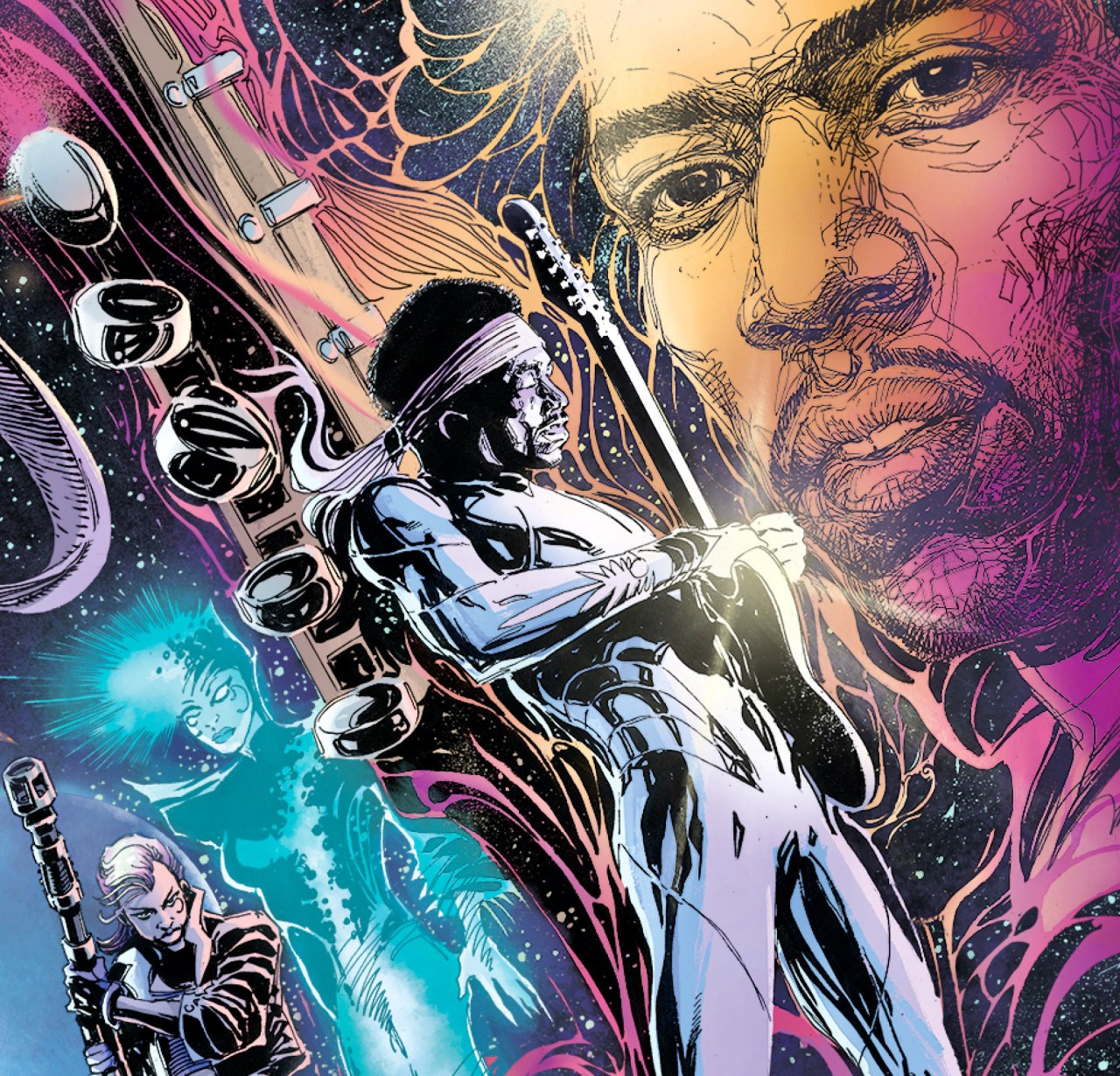 First look at Jimi Hendrix as new comic book&nbsp;superhero