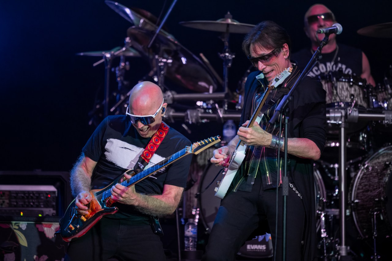 Review – Joe Satriani and Steve Vai’s SatchVai rocks&nbsp;Wolverhampton